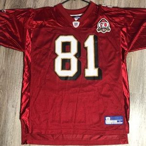 Terrell Owens #81 49ers Reebok Jersey from 2006